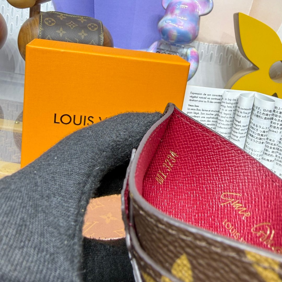 Louis Vuitton Monogram Canvas Compact Wallet