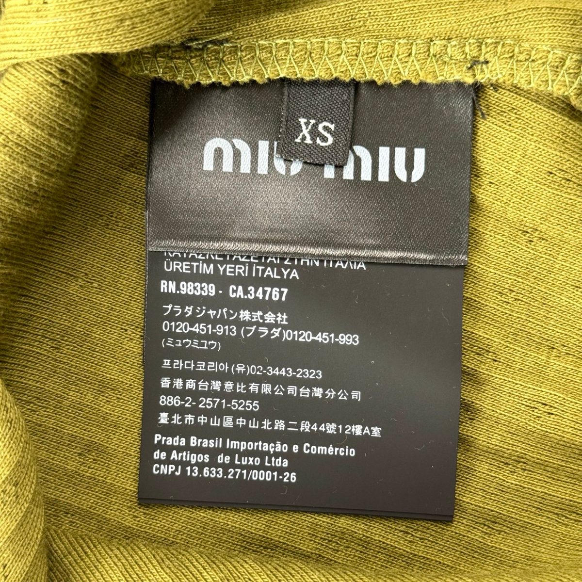 Miu Miu Ribbed Silk V-Neck Tank Dress