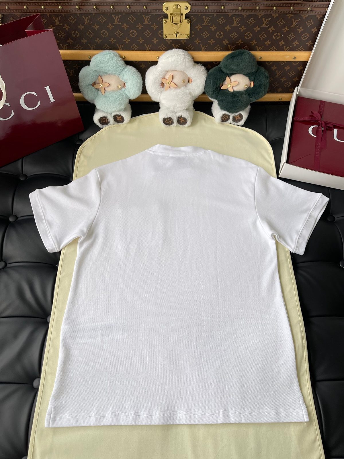 Gucci White Crewneck T-Shirt
