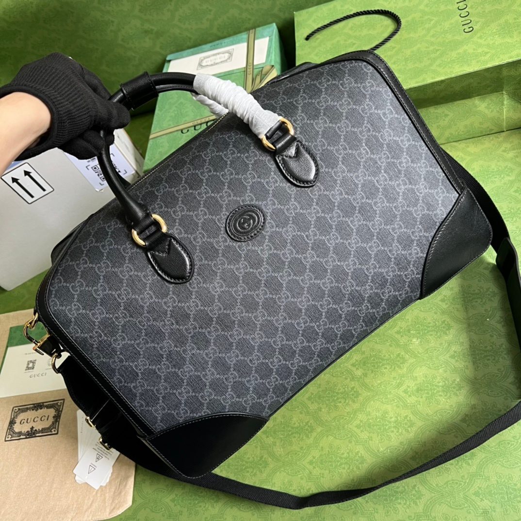 Gucci GG Canvas Shoulder Messenger Bag