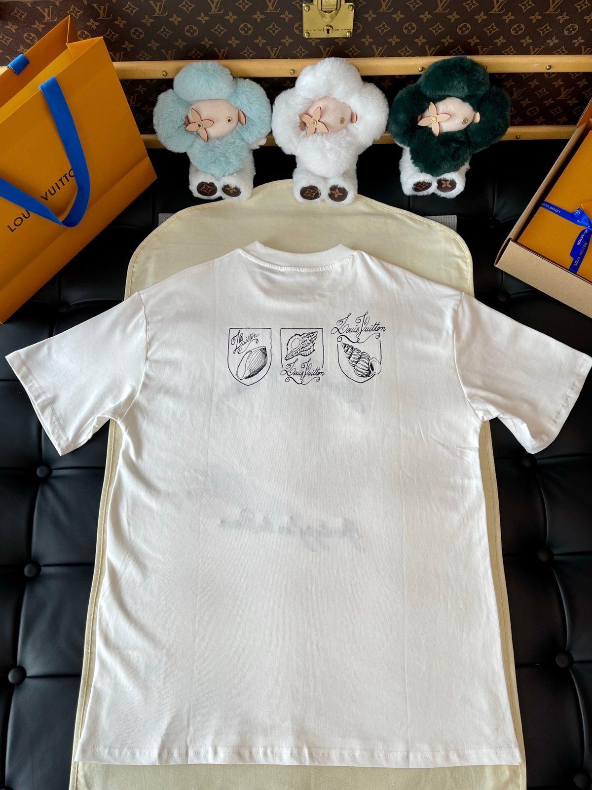 Louis Vuitton Graphic Print Cotton T-Shirt