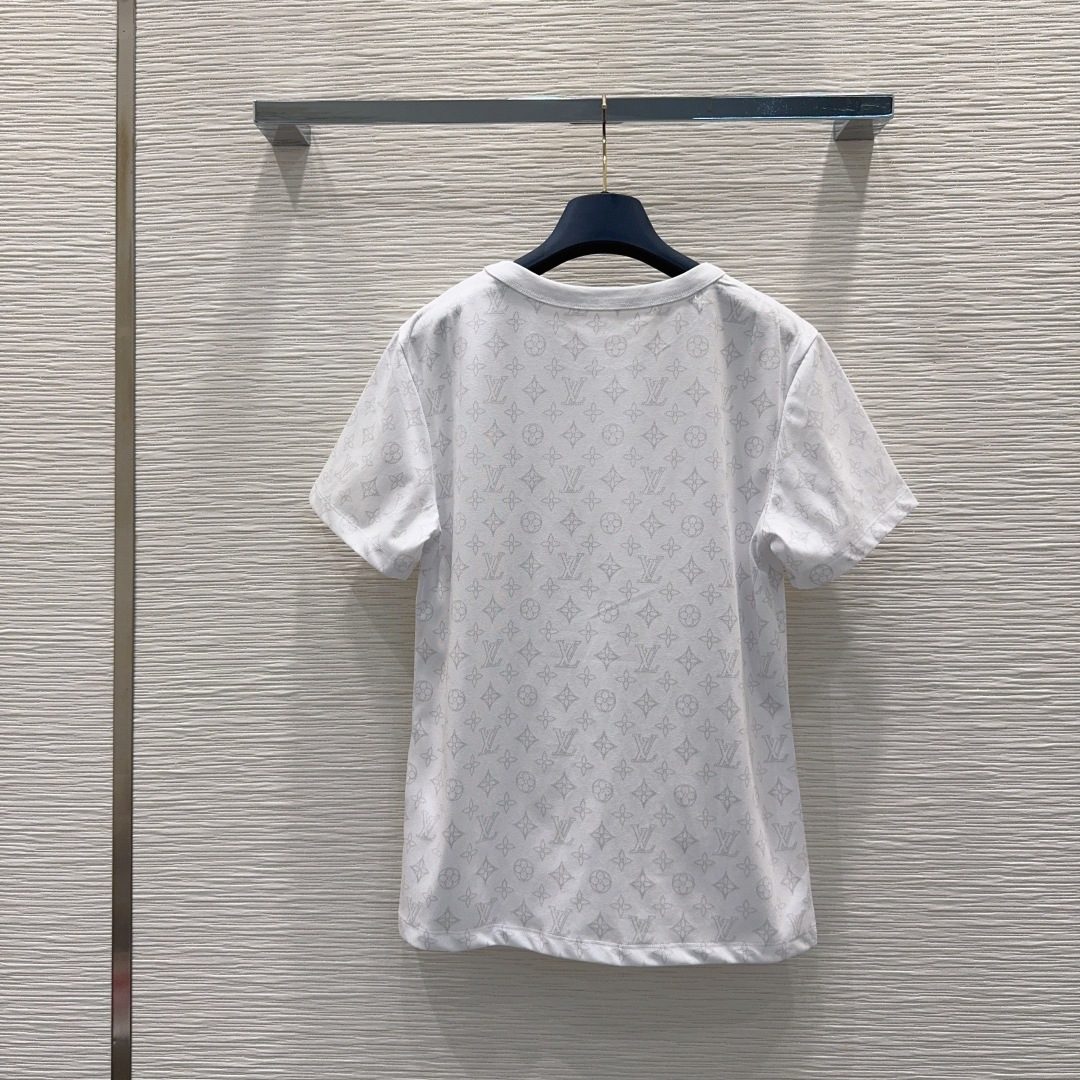 Louis Vuitton Monogram Print T-Shirt