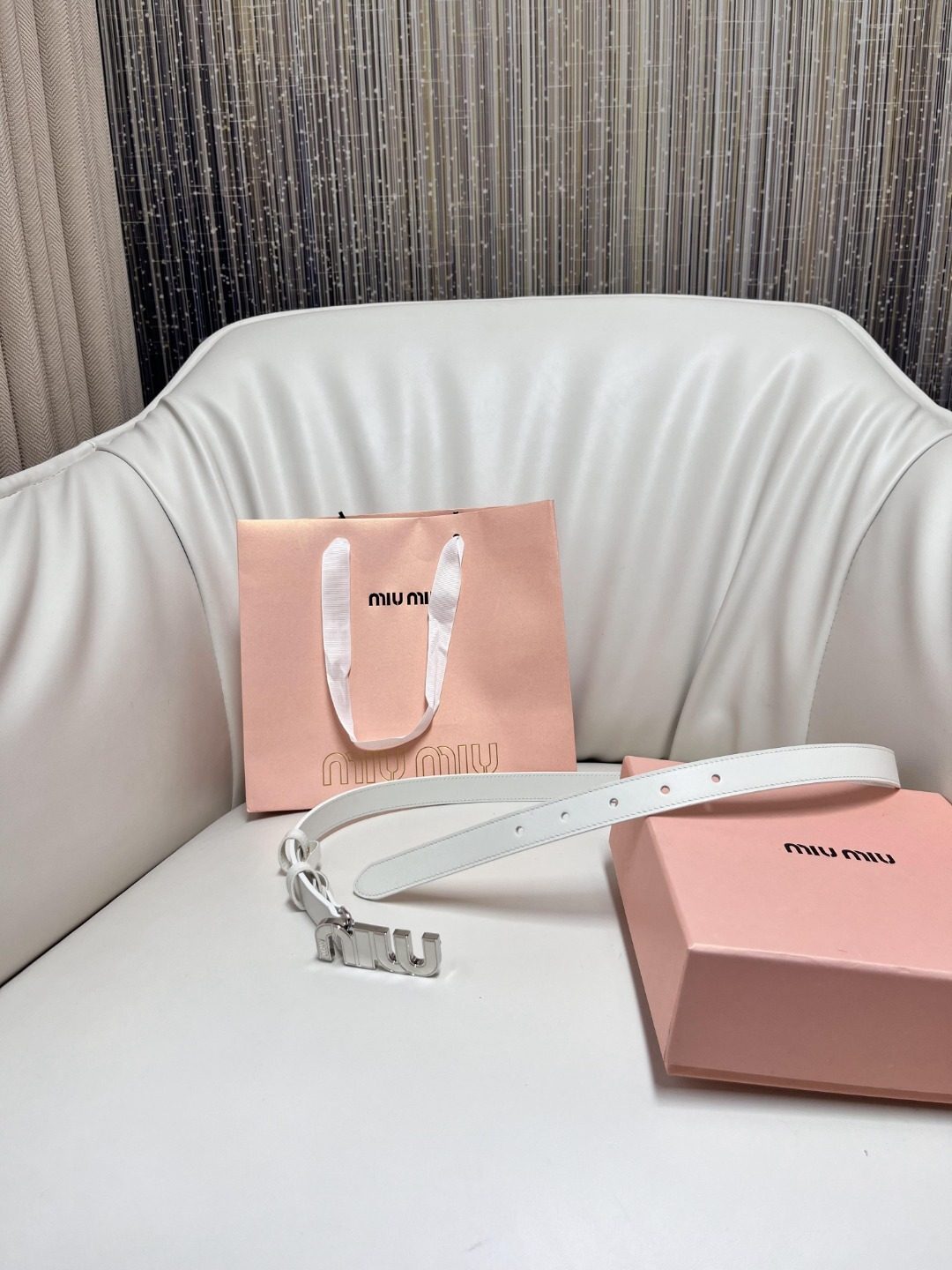 Miu Miu Leather Belt