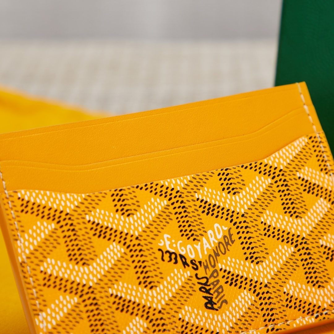 Brioni Monogram Canvas Cardholder Wallet