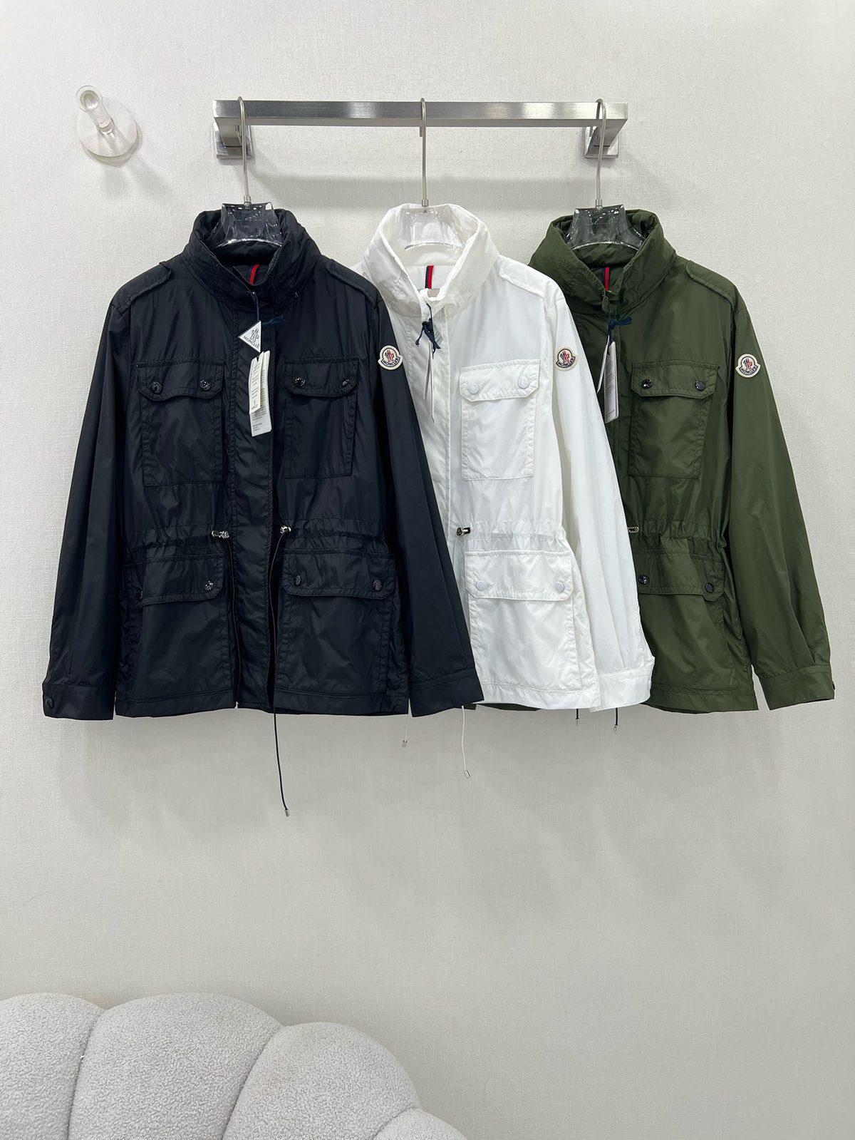 Moncler Hooded Windbreaker Jacket