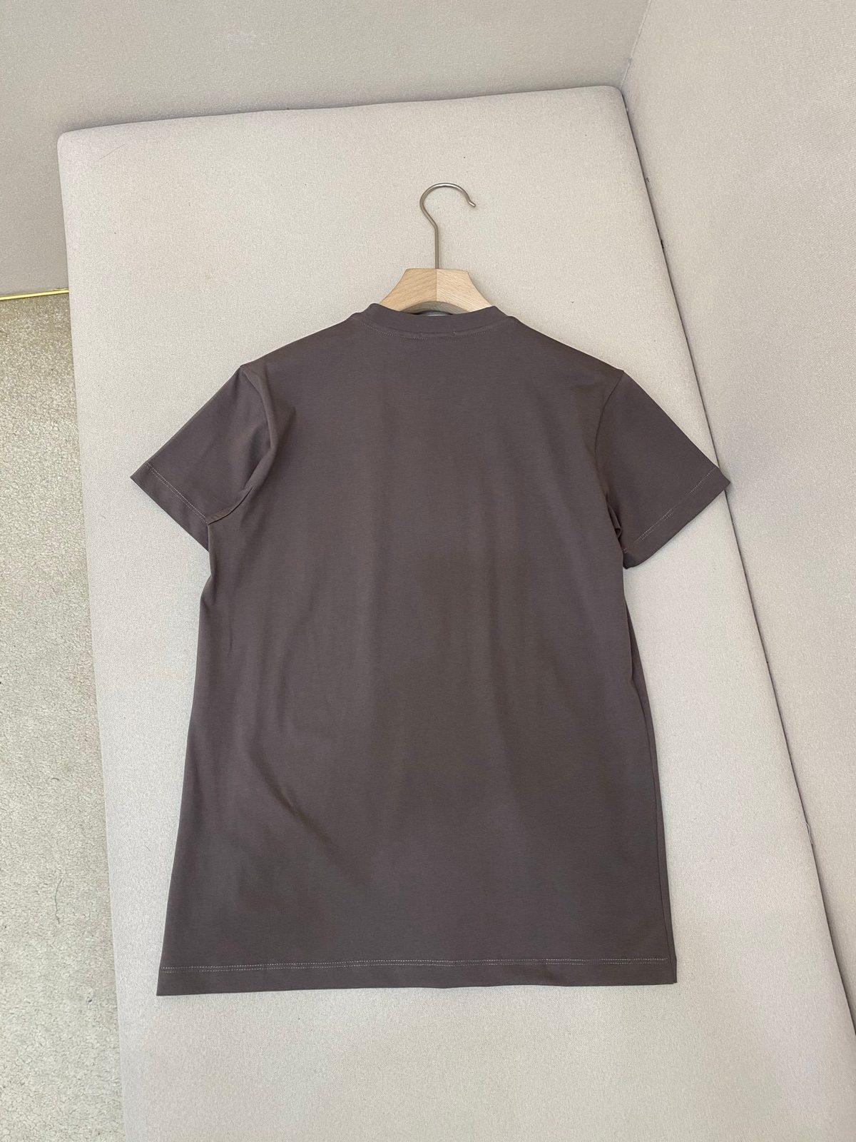 Moncler Crewneck T-Shirt Brown
