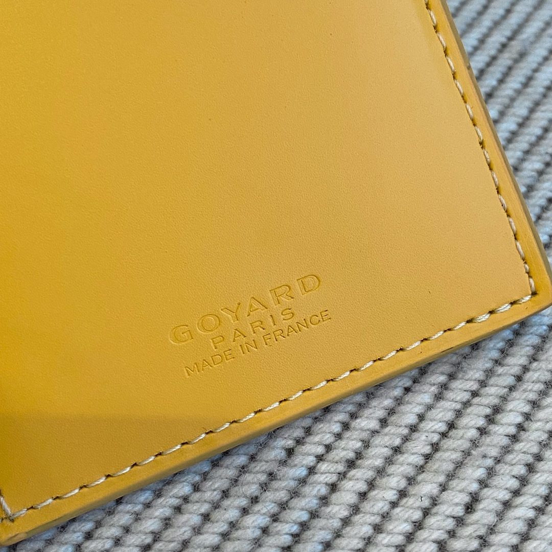 Goyard Paris Leather Bifold Wallet