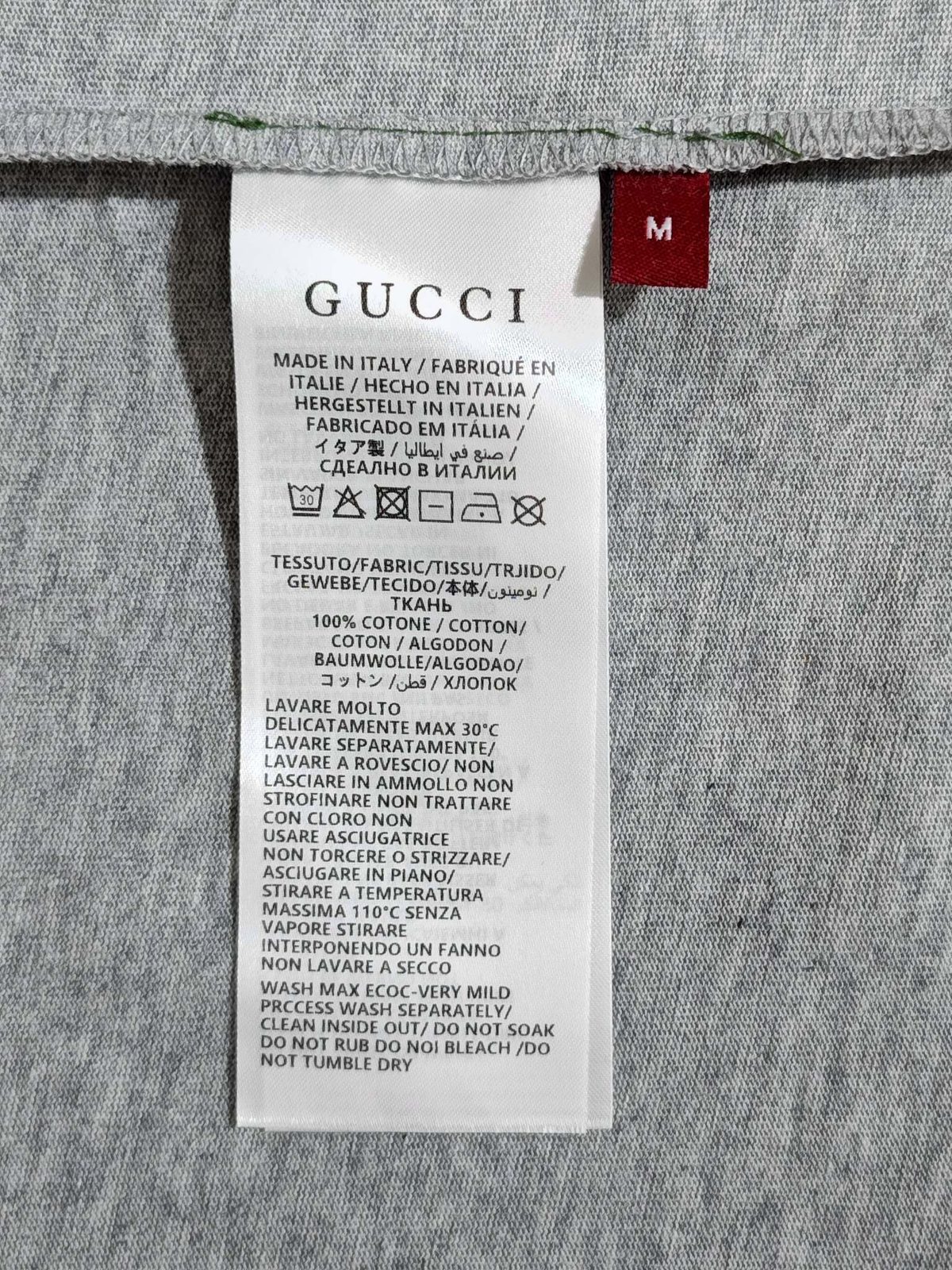 Gucci Web Stripe Cotton Crewneck T-Shirt