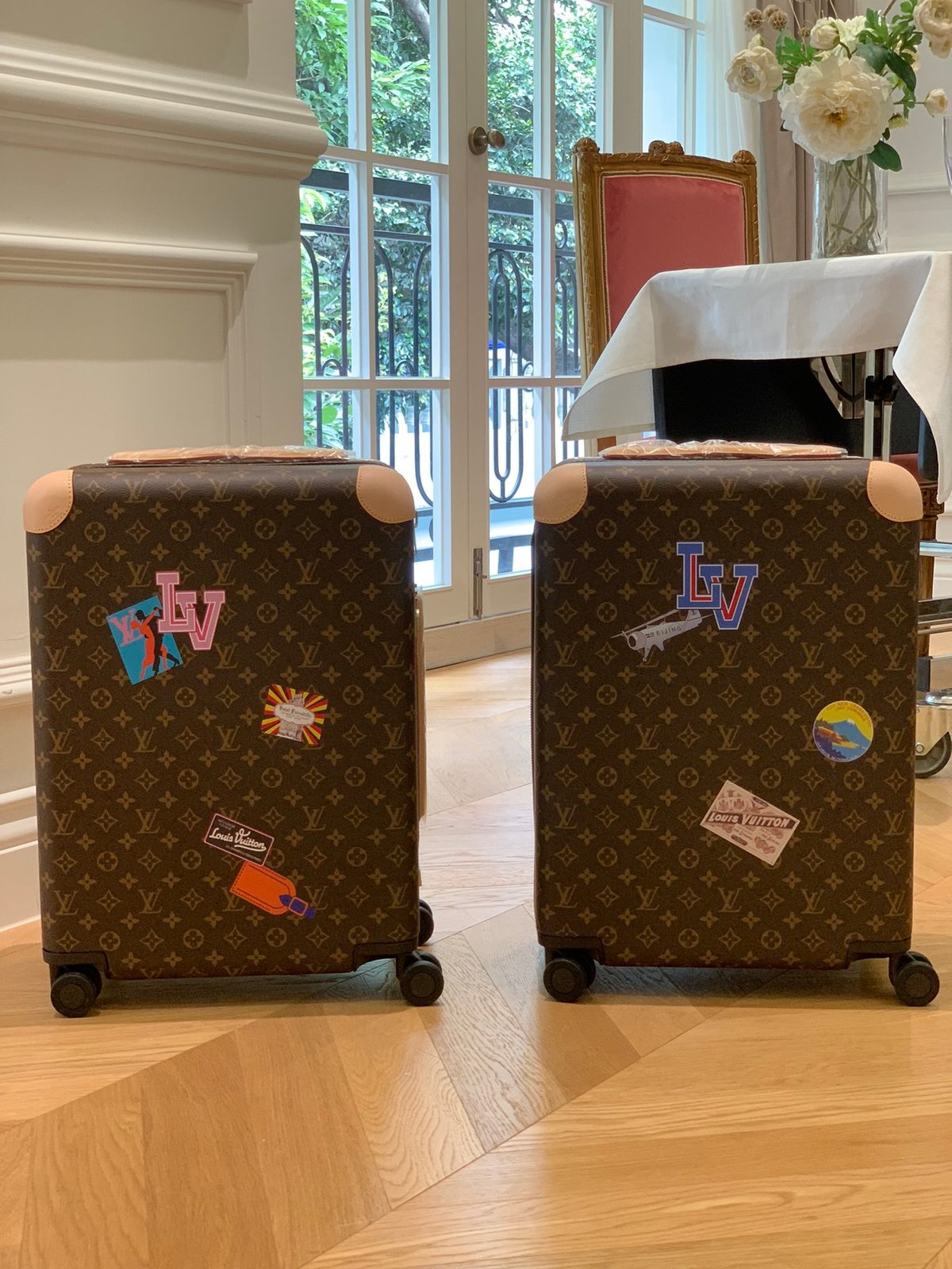 Louis Vuitton Monogram Rolling Luggage Carry-On