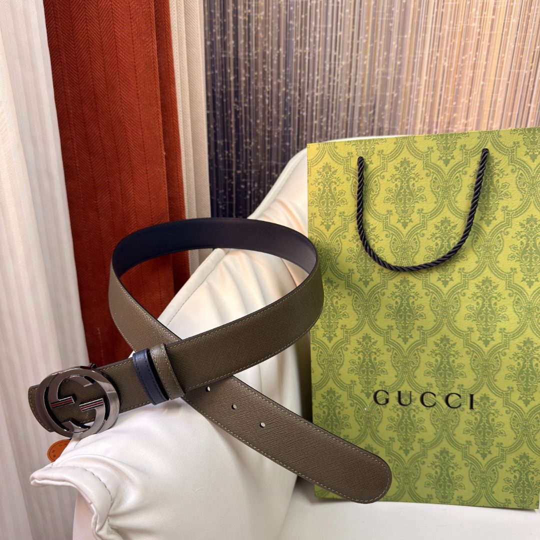 Gucci GG Marmont Leather Belt
