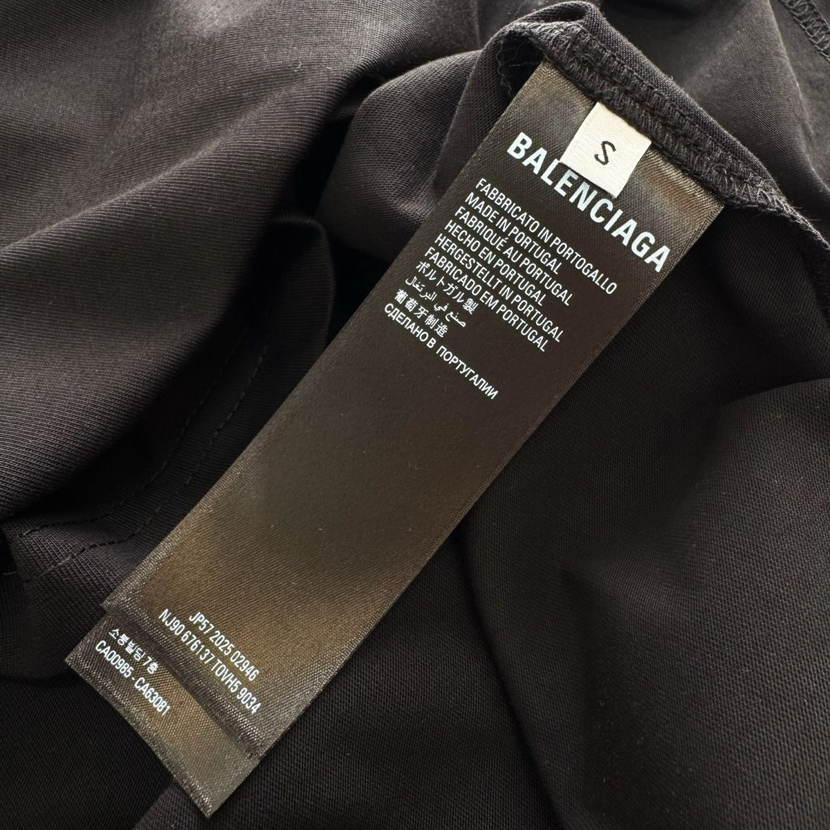 Balenciaga Embroidered Logo T-Shirt