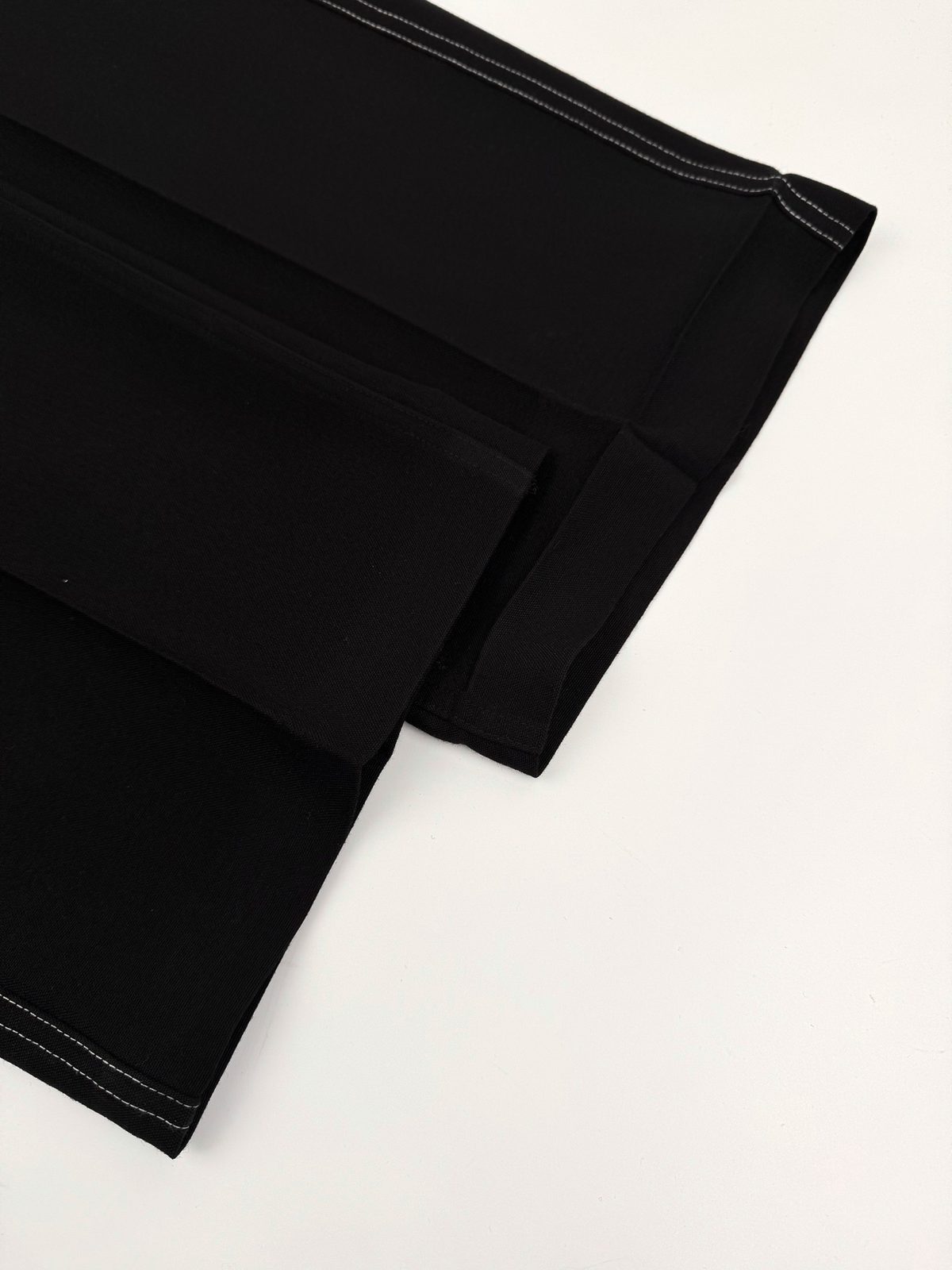 Maison Margiela Black Pleated Trousers