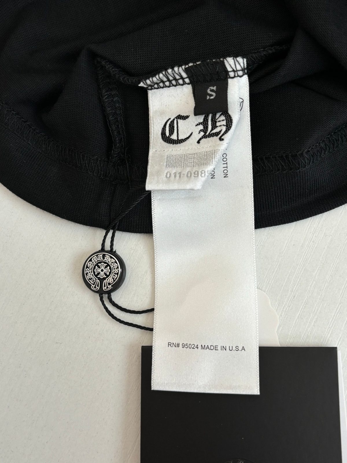 Chrome Hearts Floral Flag Crewneck Sweatshirt