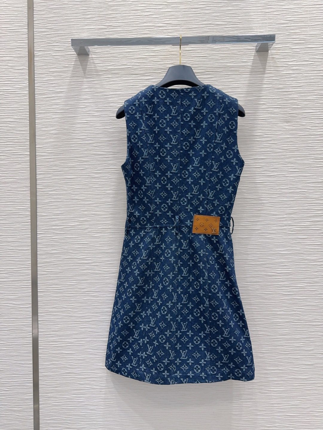 Louis Vuitton Monogram Denim Sleeveless Dress