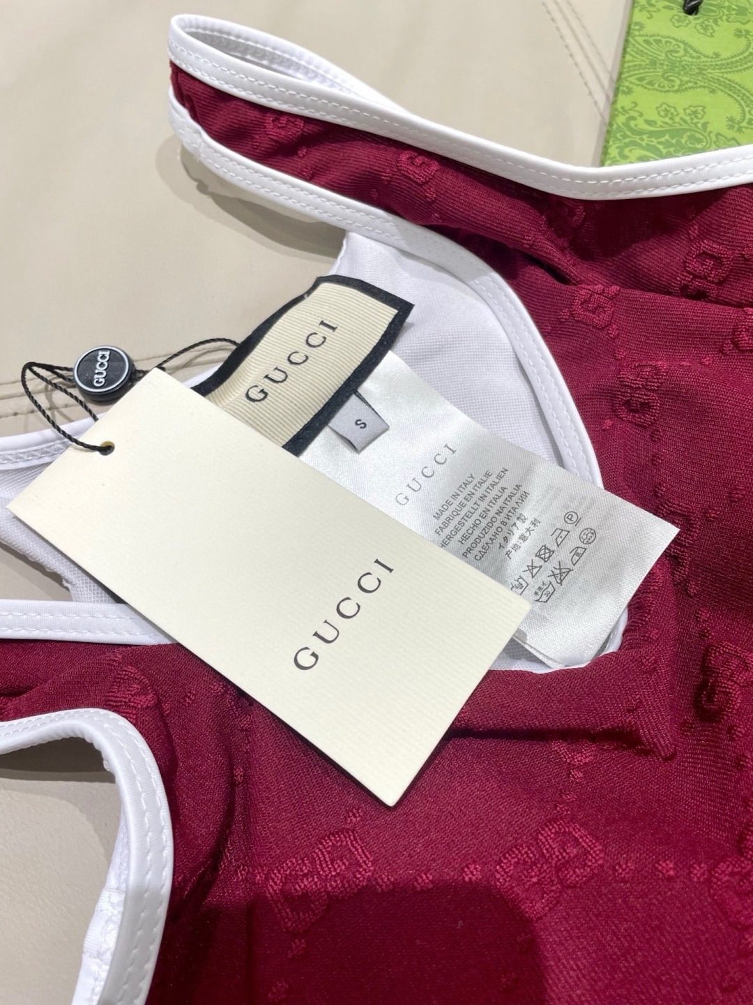 Gucci GG Monogram One-Piece Swimsuit