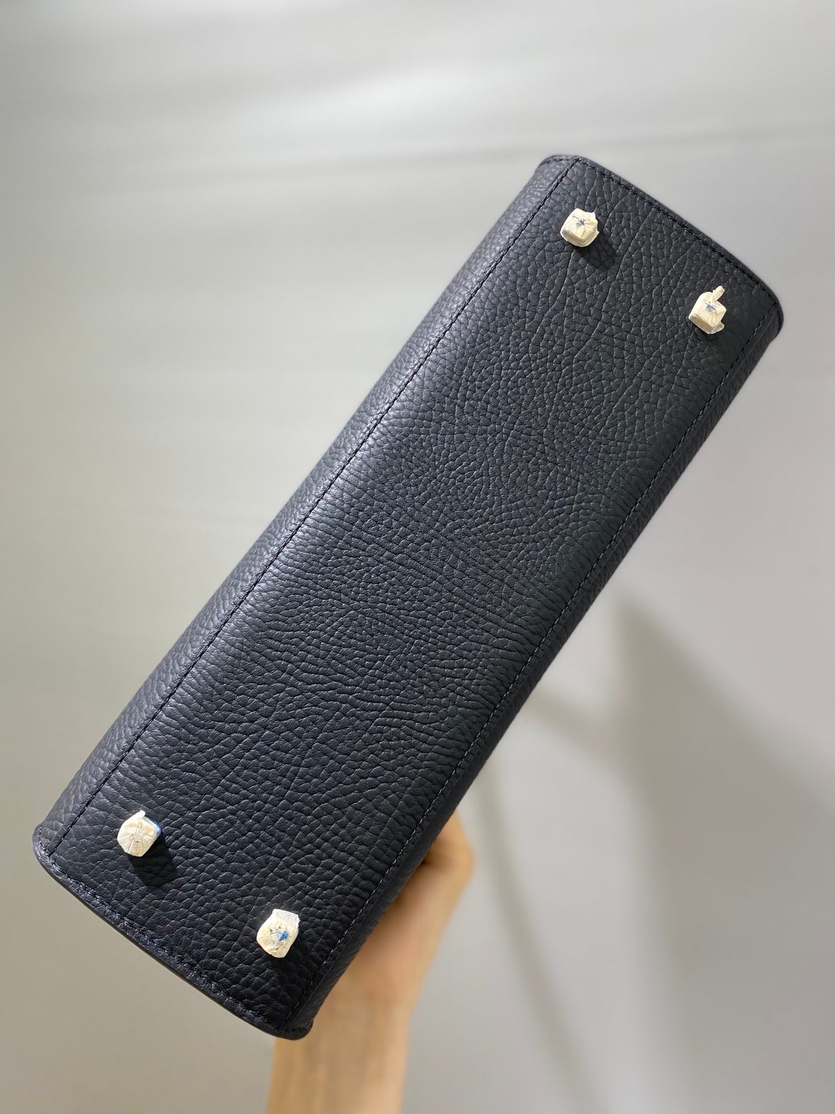 Delvaux Brillant Leather Clutch Bag