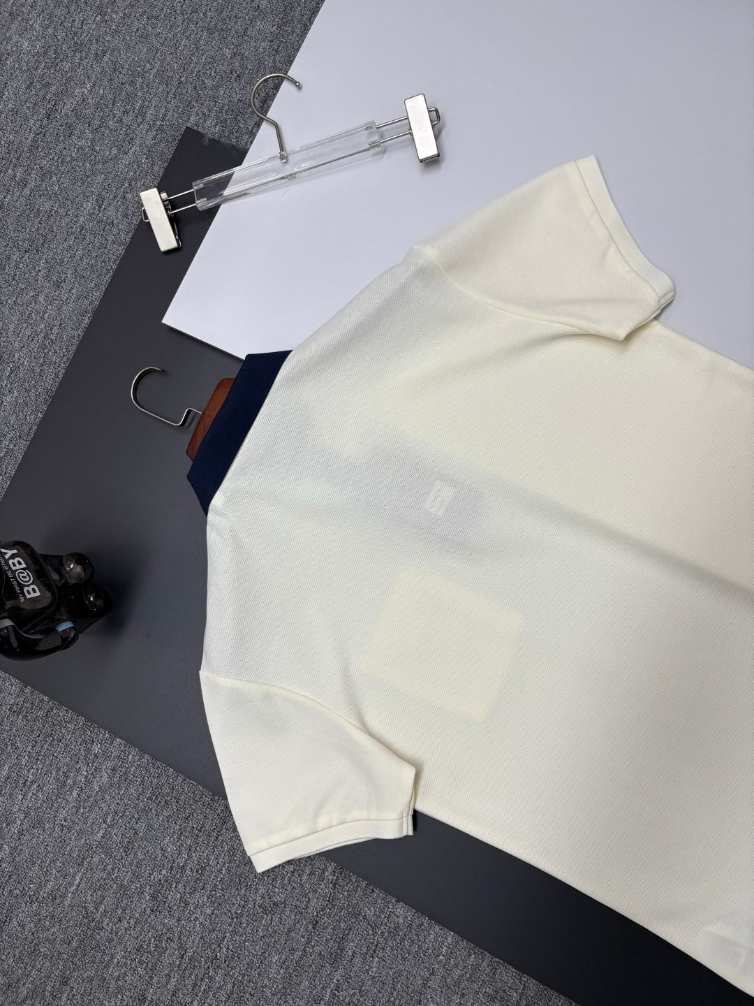 Gucci Logo Polo Shirt Cream