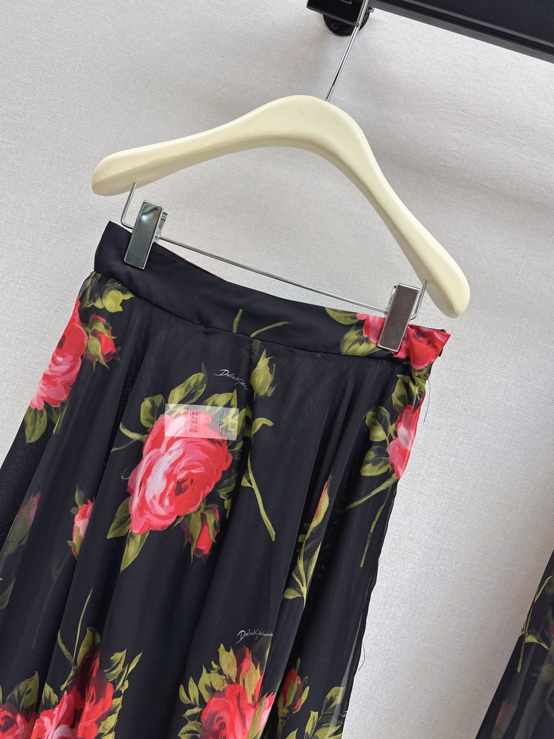 Dolce & Gabbana Floral Print Midi Skirt