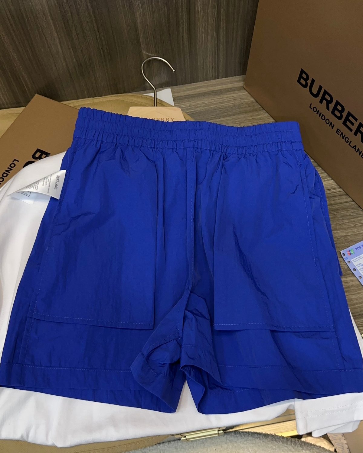 Burberry Equestrian Knight Swim Shorts