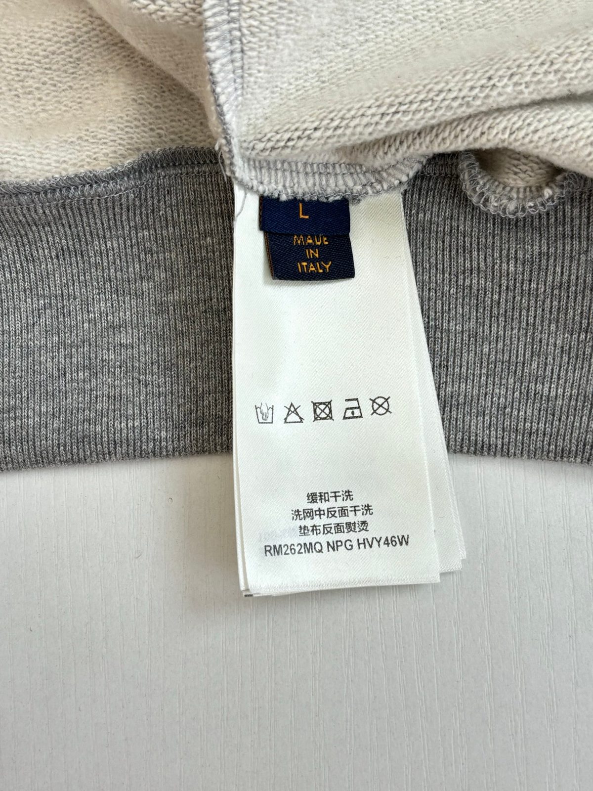 Luxury Grey Zip-Up Hoodie Sweatshirt