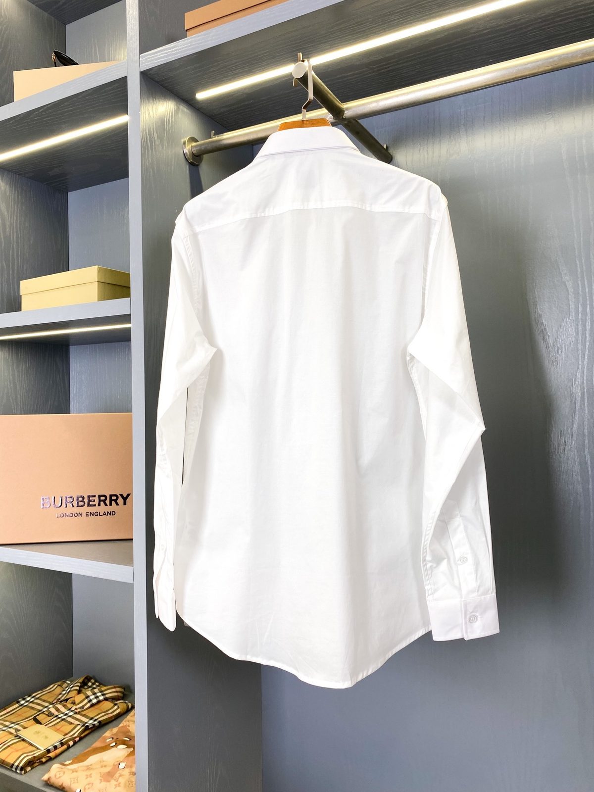 Burberry London England White Oxford Shirt