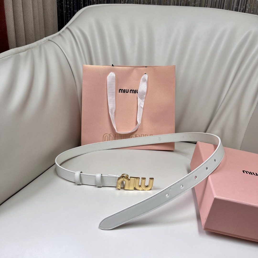 Miu Miu Leather Belt