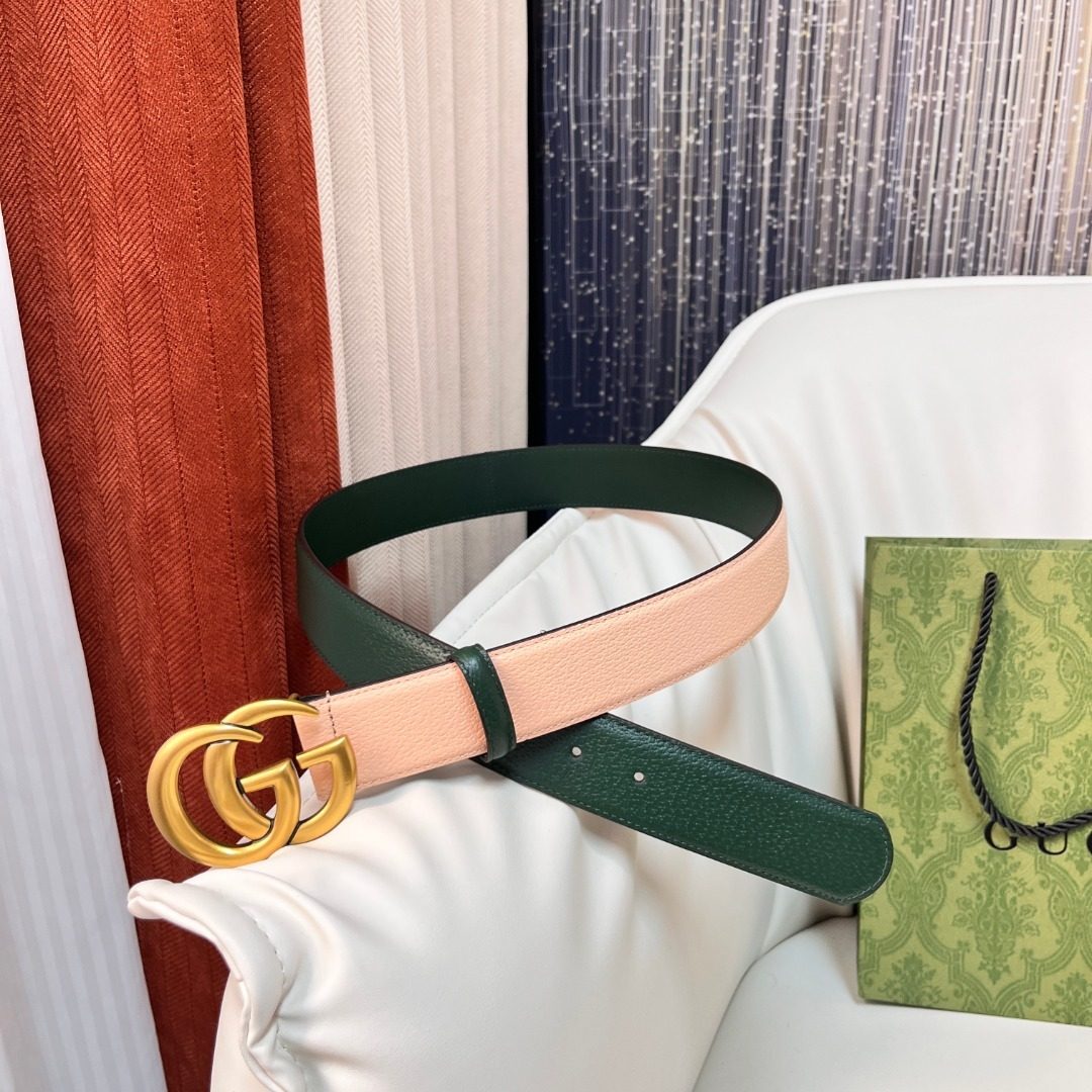 Gucci GG Marmont Leather Belt