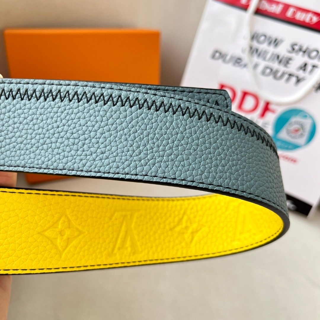 Louis Vuitton Reversible Leather Belt
