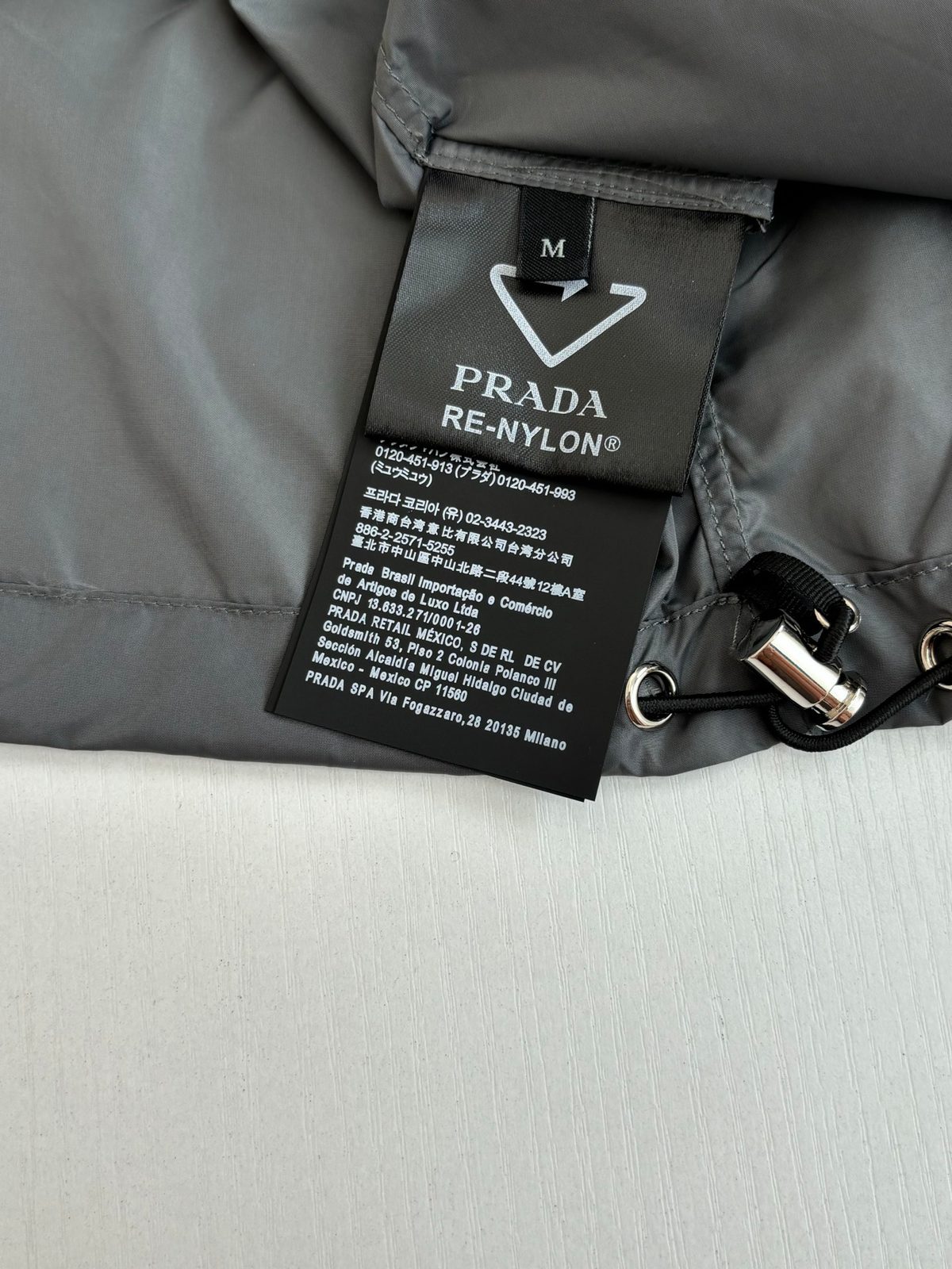 Prada Re-Nylon Short-Sleeve Shirt Jacket