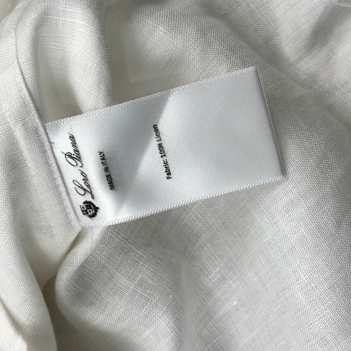 LP Italian Linen Shirt White