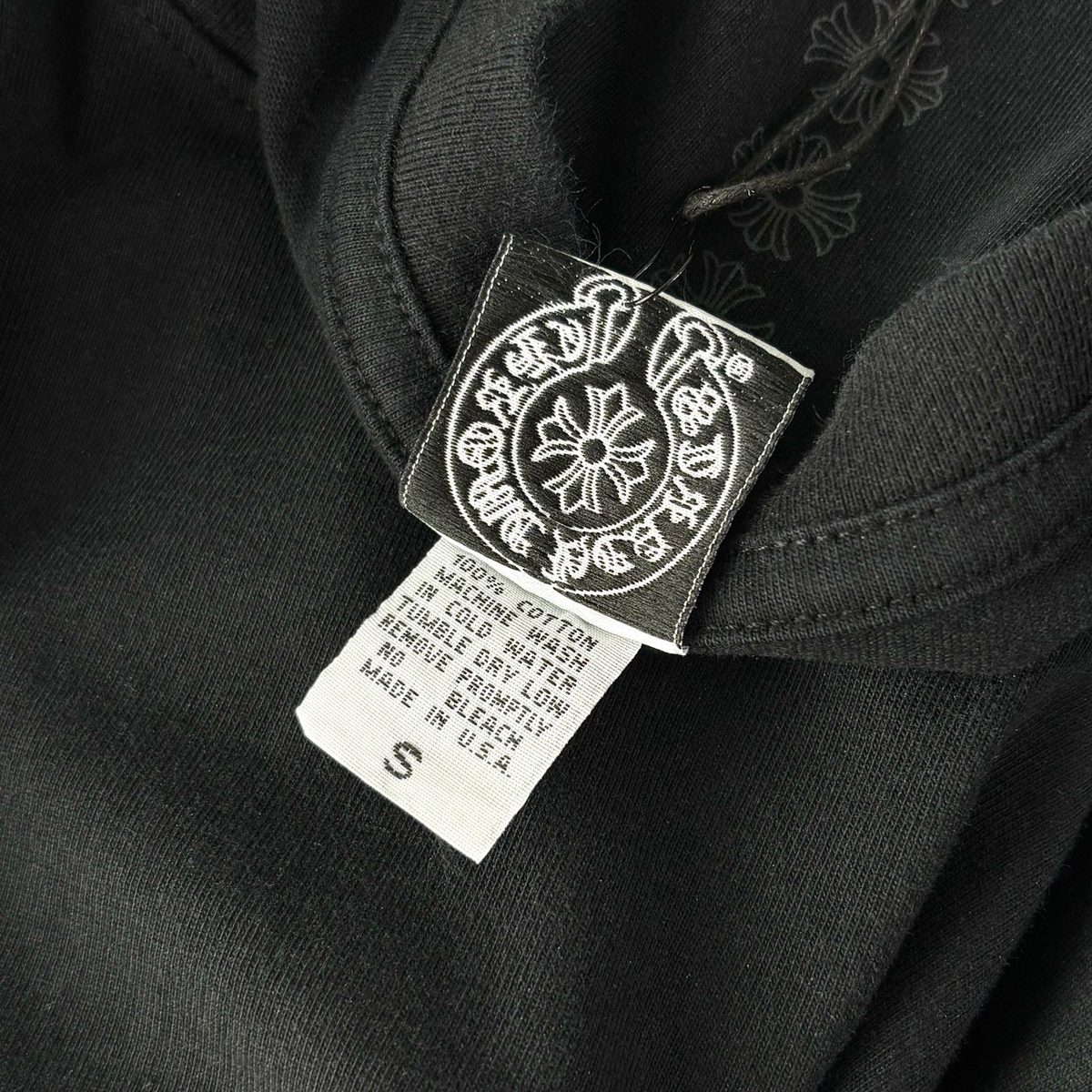 Chrome Hearts Floral Cross Long Sleeve T-Shirt