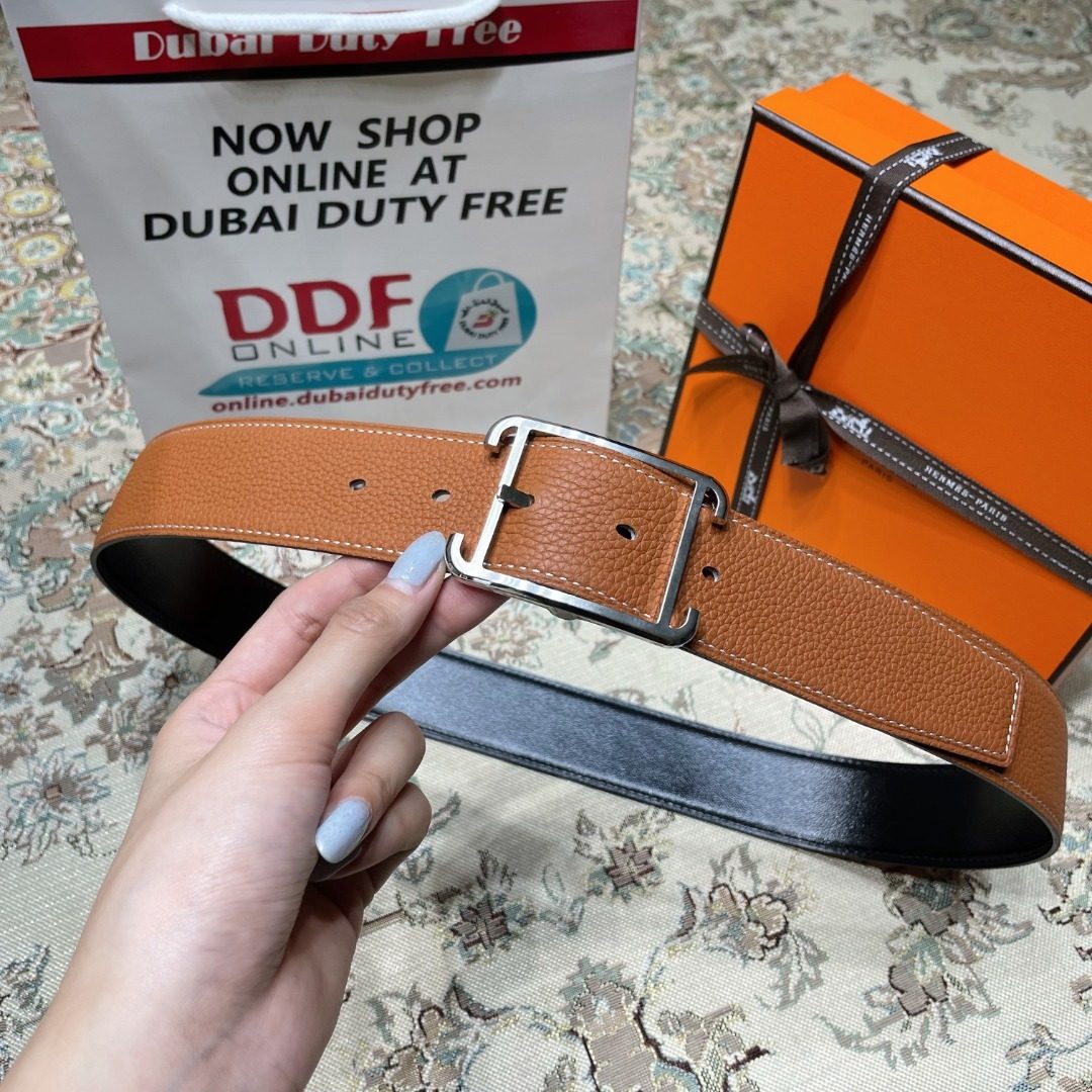 Hermès Reversible Leather Belt