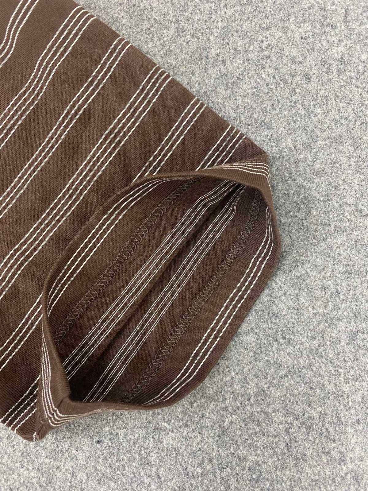 Striped Crewneck Short Sleeve T-Shirt