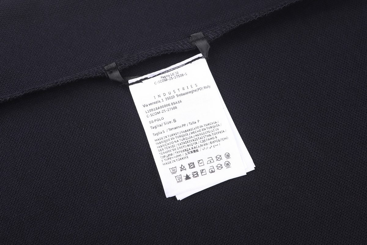 Moncler Logo Patch Half-Zip Polo Shirt