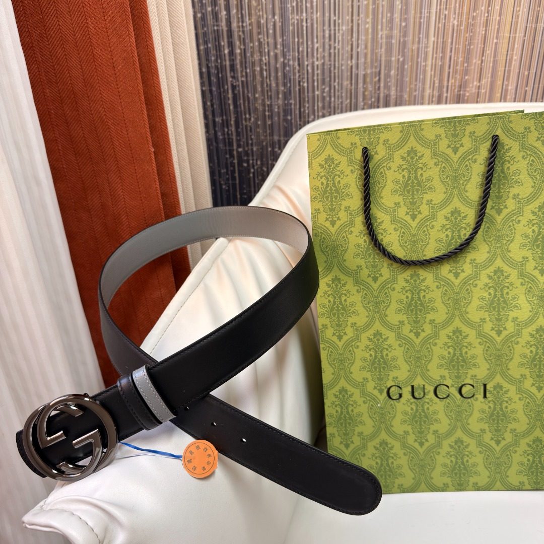 Gucci GG Marmont Leather Belt