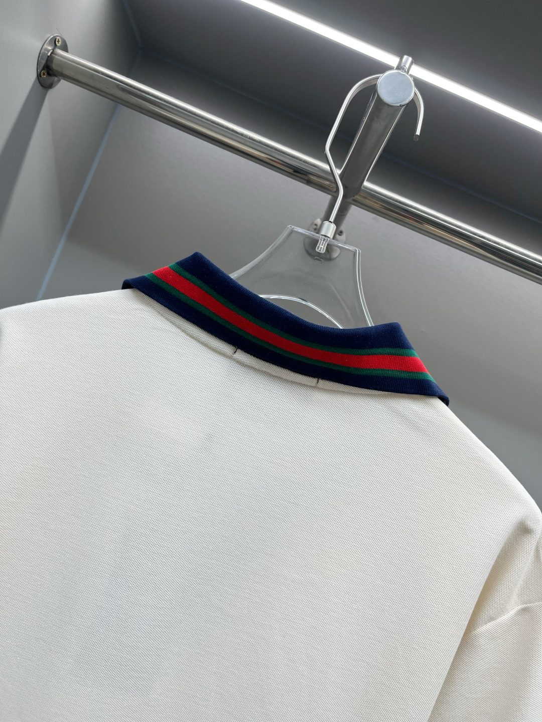 Burberry Web Stripe Cotton T-Shirt