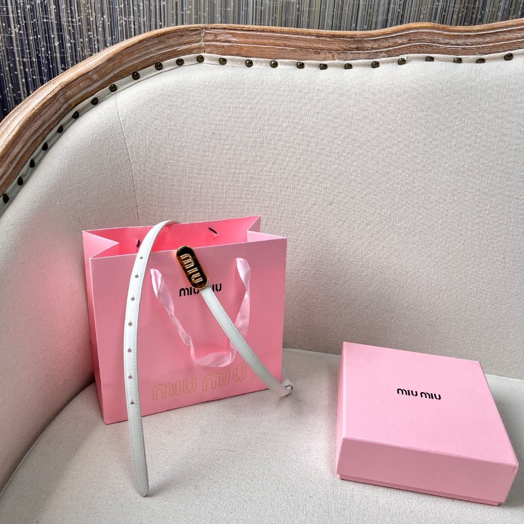 Miu Miu Leather Belt