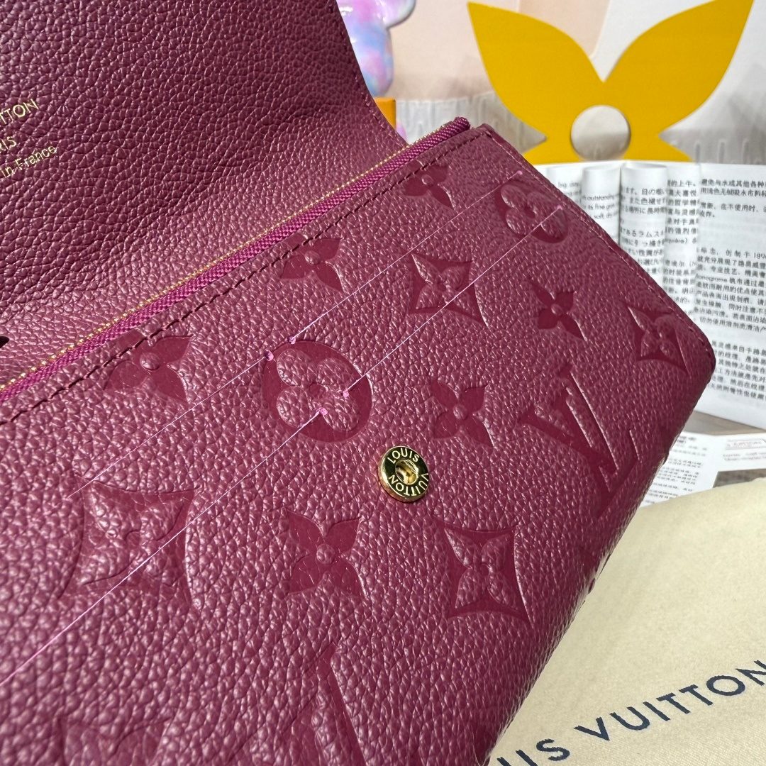 Louis Vuitton Monogram Empreinte Leather Wallet