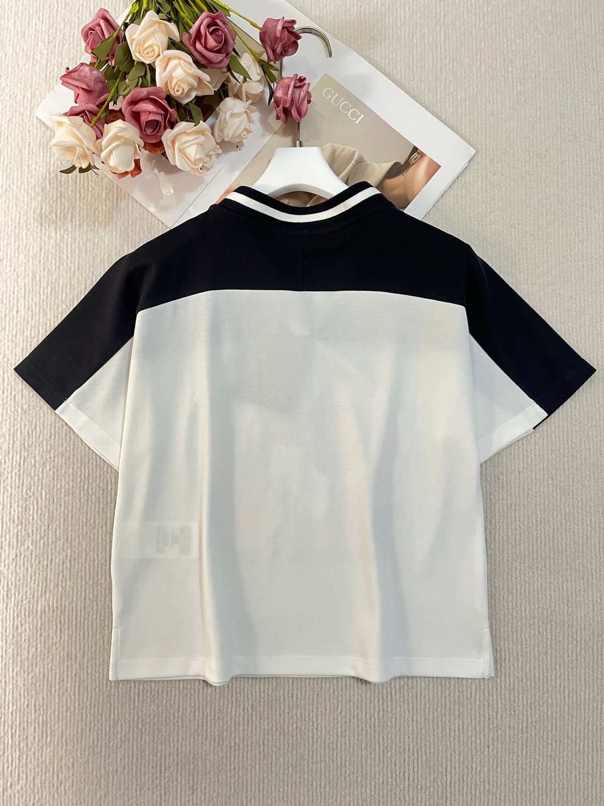 Gucci Colorblock Cotton T-Shirt