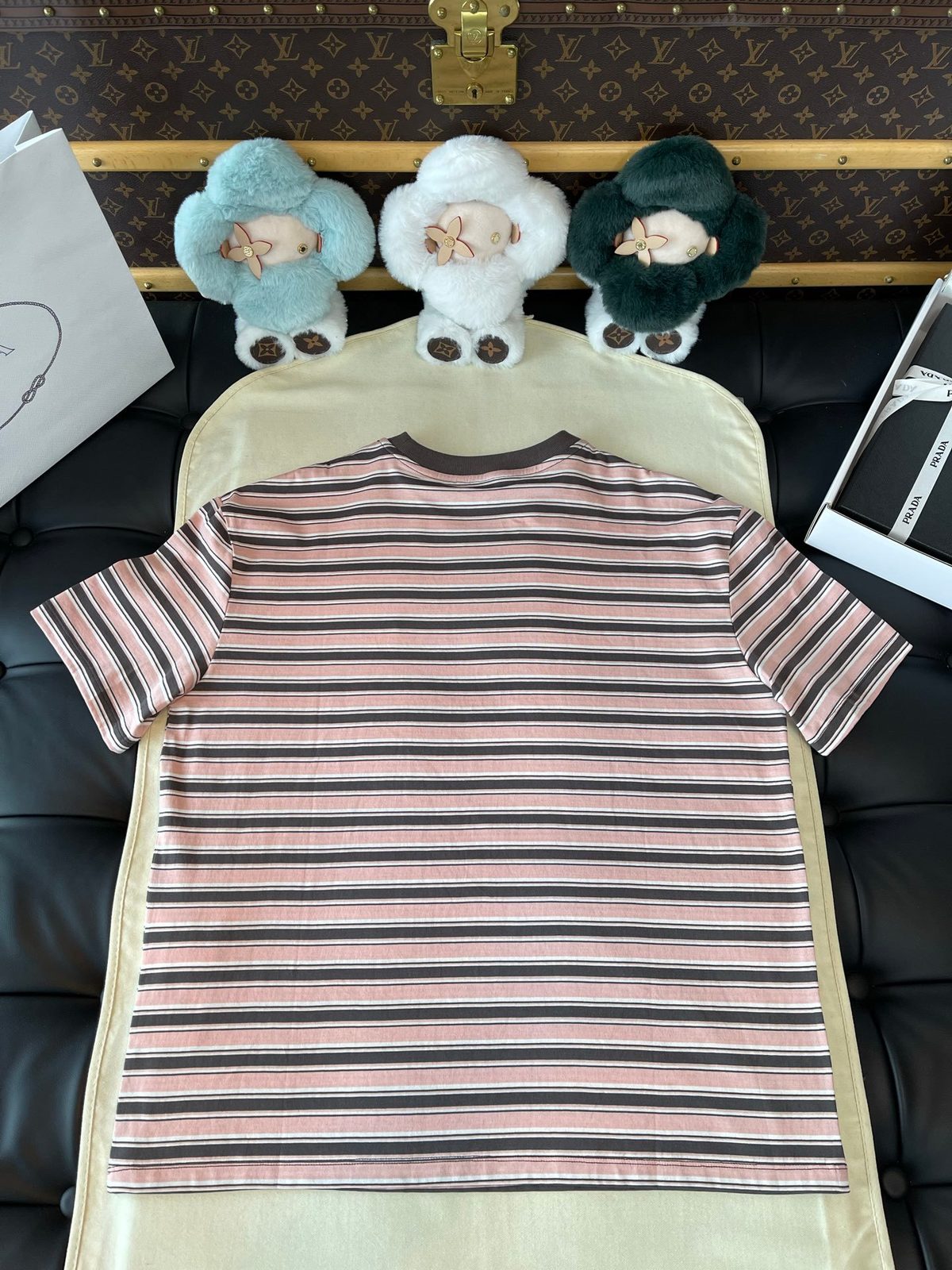 Prada Striped Cotton T-Shirt