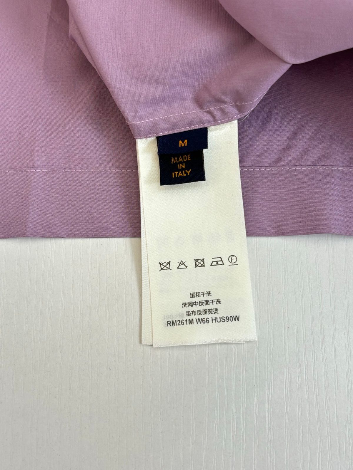 Men's Purple Short-Sleeve Button-Up Shirt