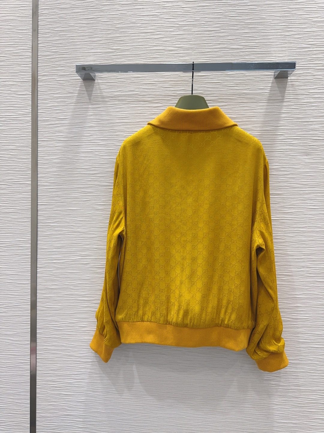 Gucci GG Monogram Yellow Wool Sweater