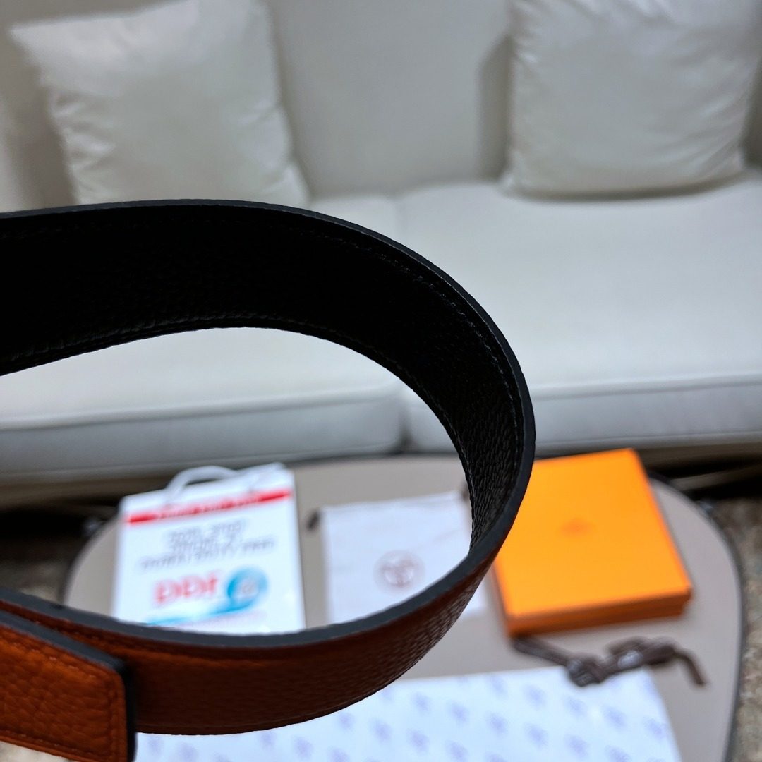 Hermès Reversible Leather Belt