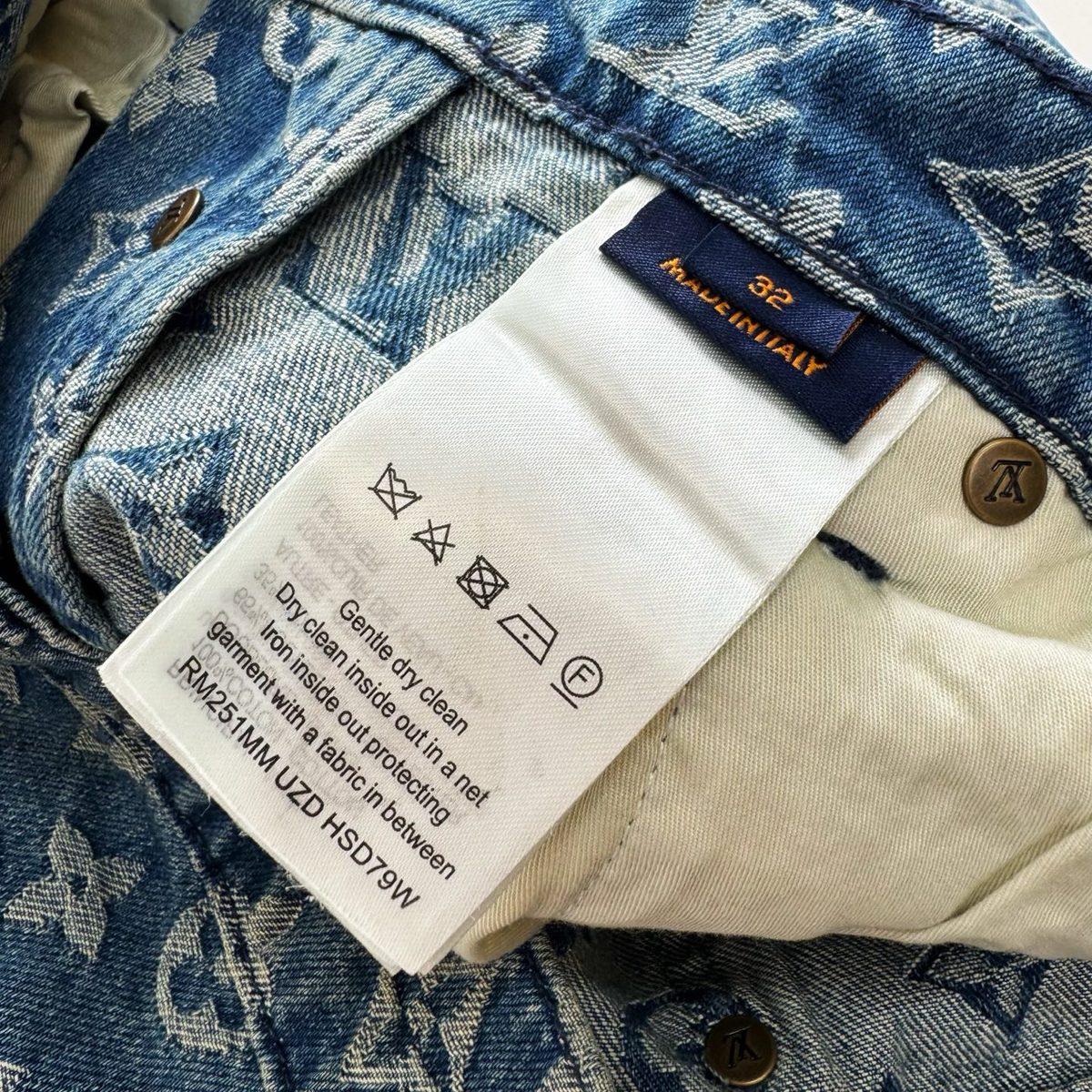Louis Vuitton Monogram Denim Jeans