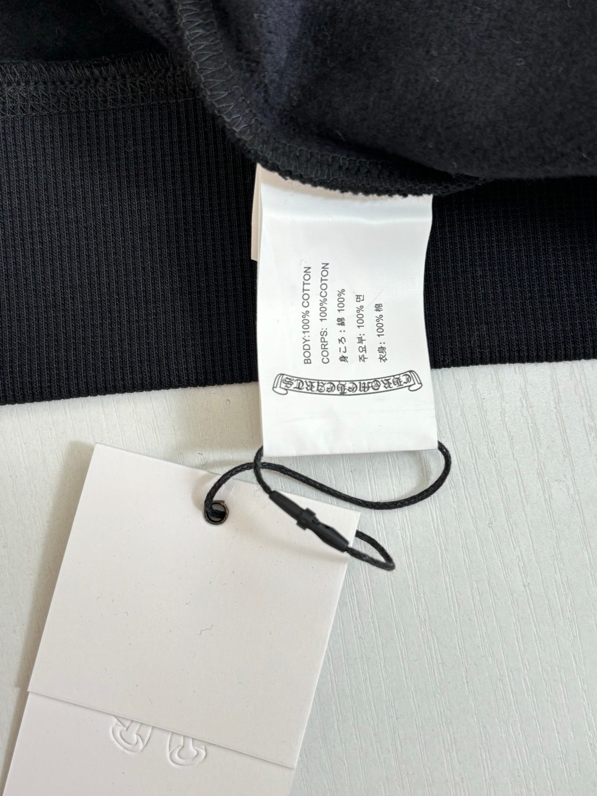 Chrome Hearts Zip-Up Hoodie Sweatshirt