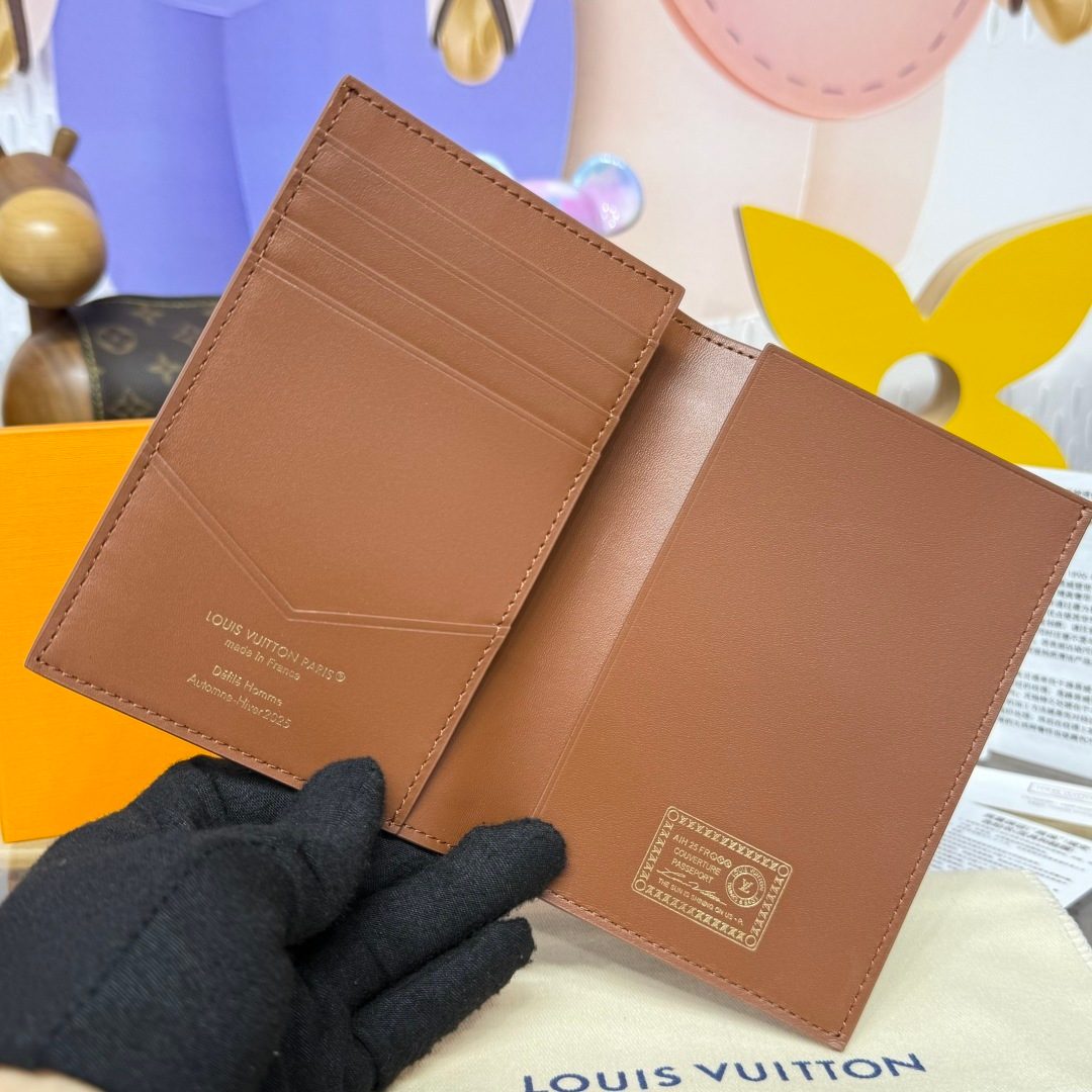 Louis Vuitton Leather Passport Cover