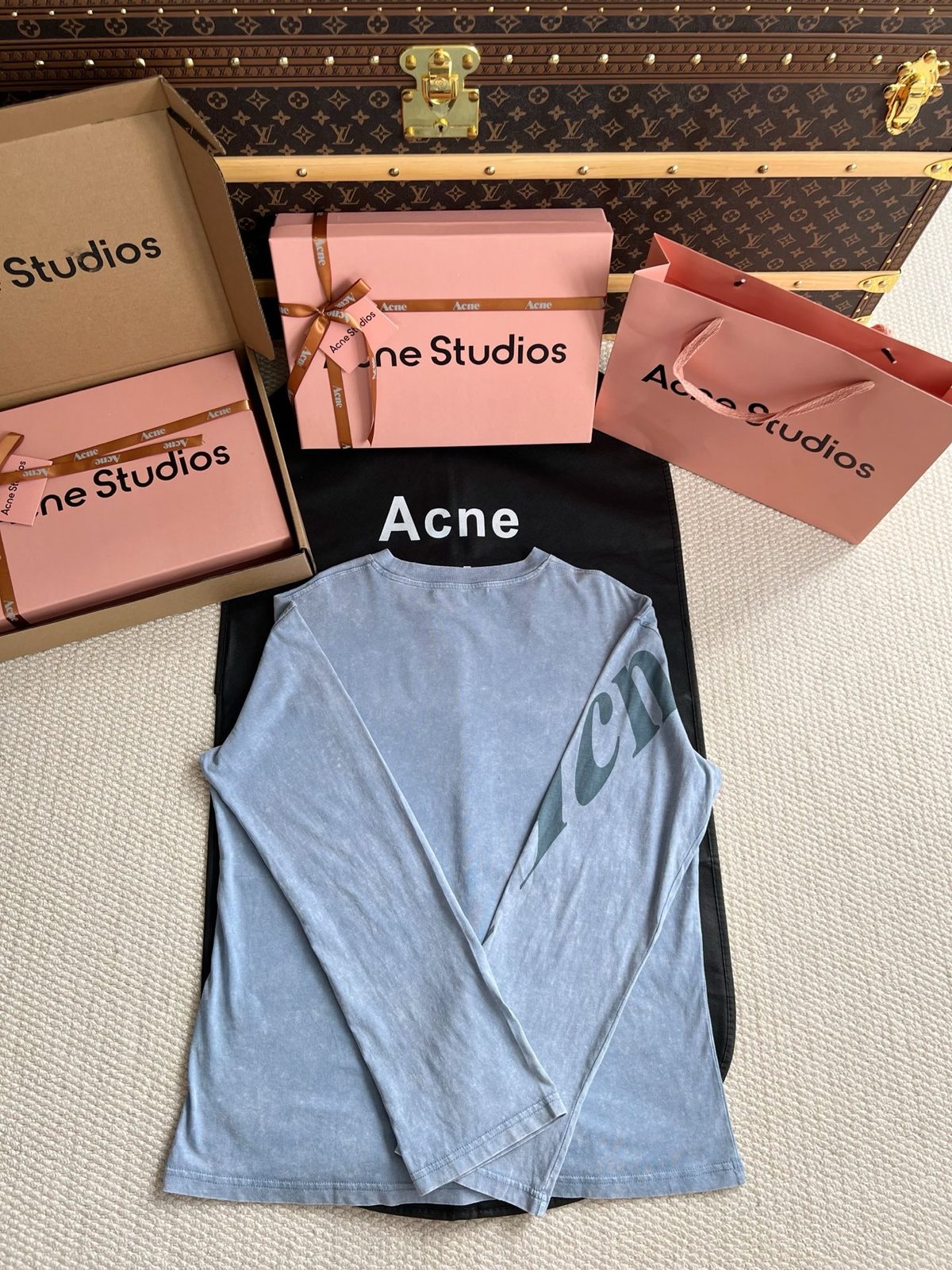 Acne Studios Faded Blue T-Shirt