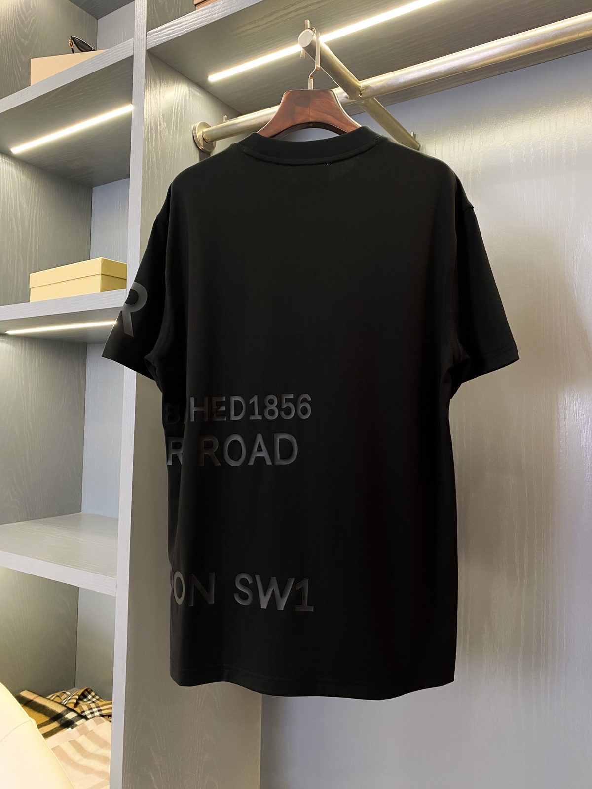 Burberry Men's Oversized Graphic T-Shirt