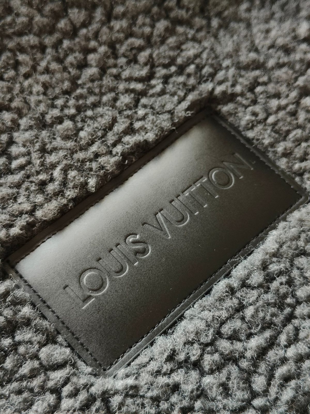 Louis Vuitton Wool Blend Zip Jacket