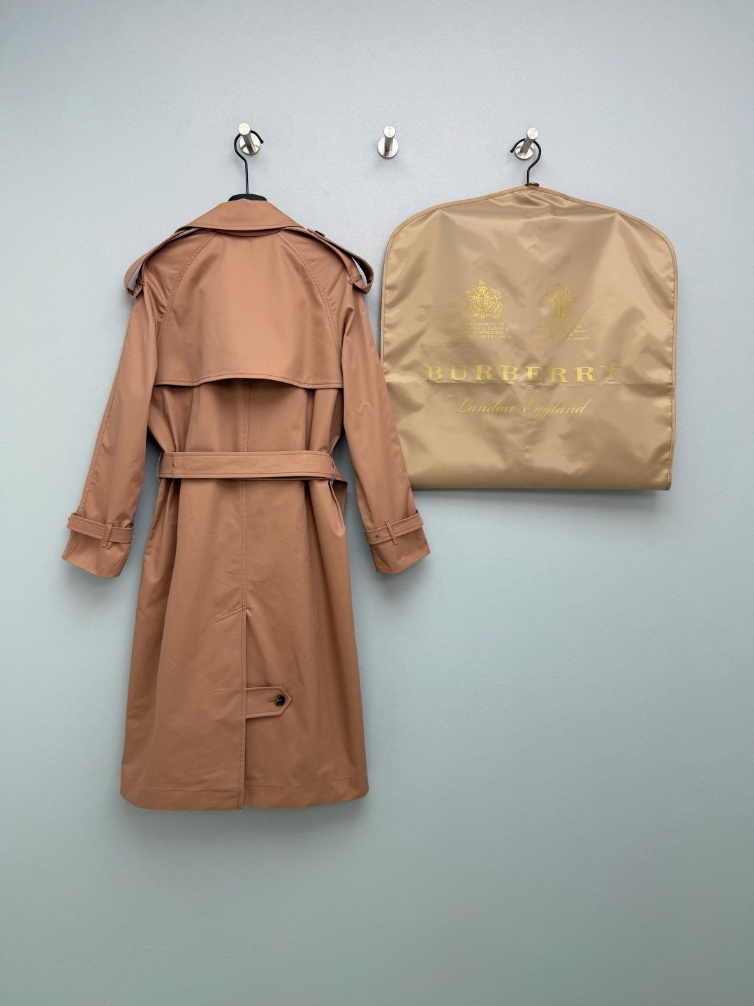 Burberry Double-Breasted Trench Coat